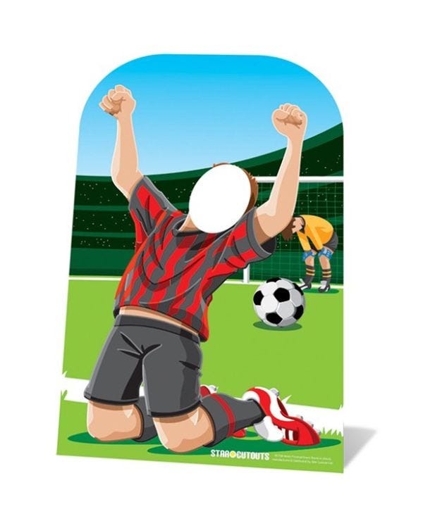 Football Stand In Photo Prop - 117cm