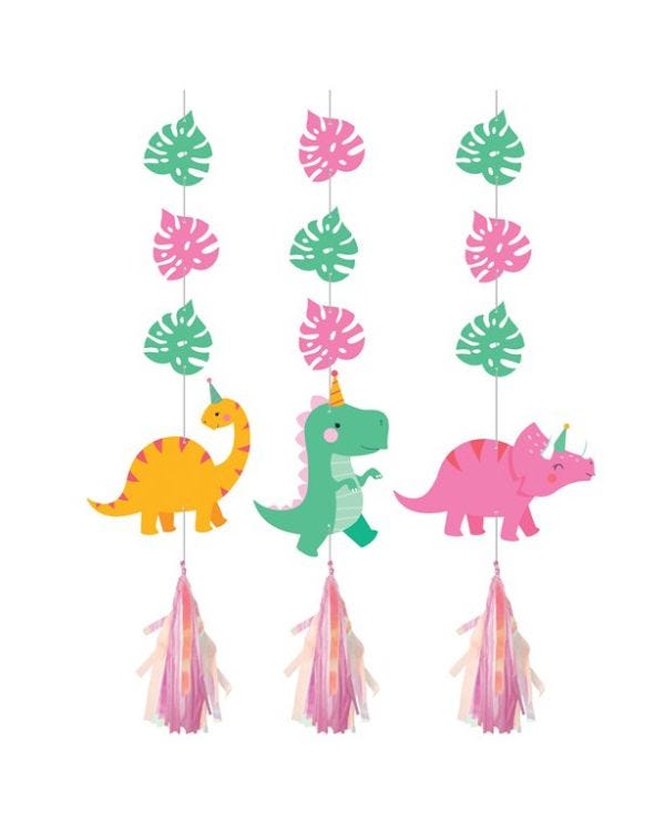 Dinosaur Hanging Cutouts (3pk)