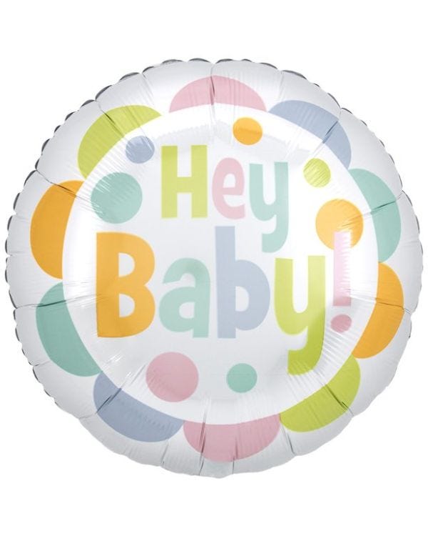 Hey Baby Foil Balloon - 18&quot;