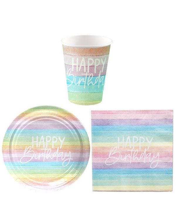 Pastel Rainbow Value Party Pack