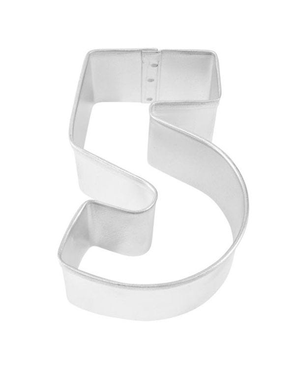 Number 5 Cookie Cutter