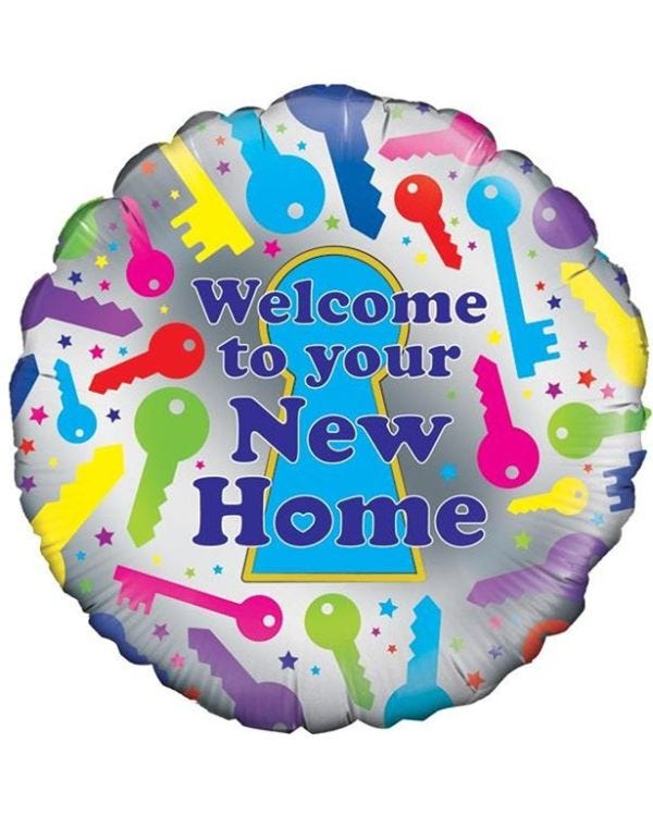 New Home Foil Balloon - 18&quot;
