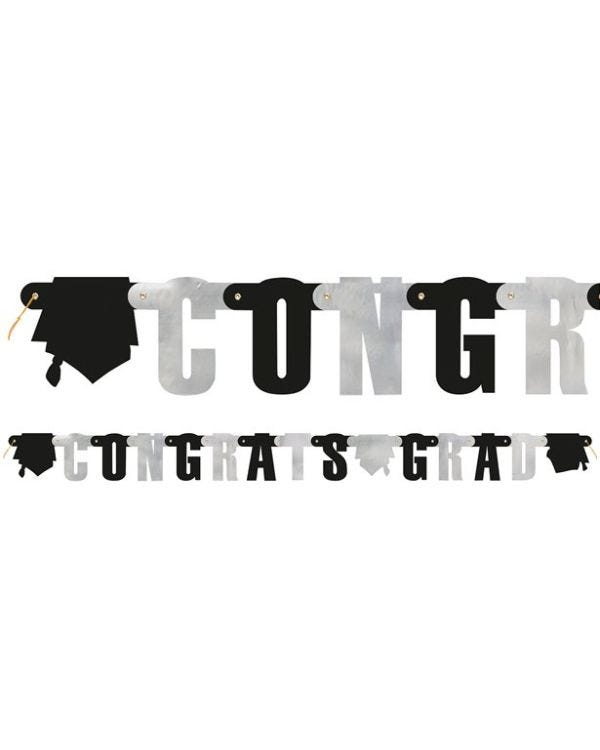 Graduation Letter Banner - 1.37m
