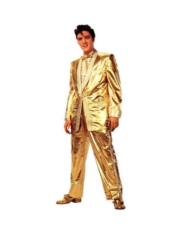 Life Size Elvis Presley Cardboard Cutout  - 182cm x 65cm