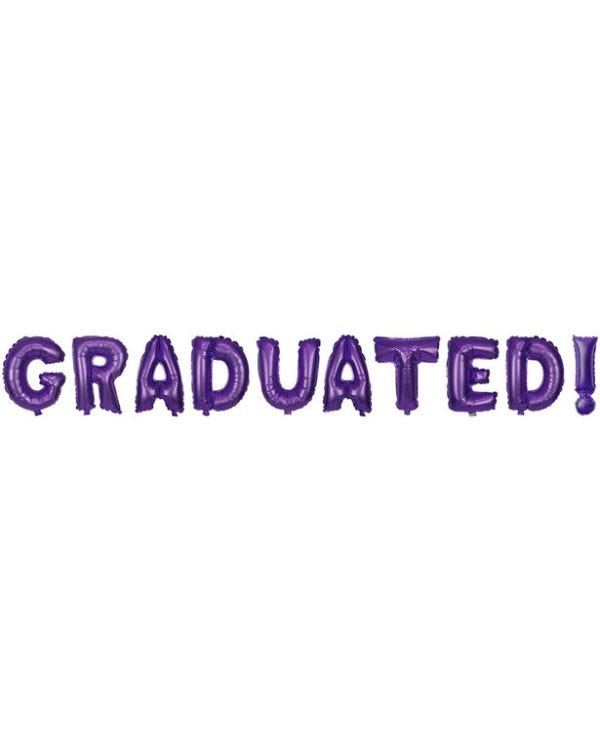 GRADUATED! Foil Balloons