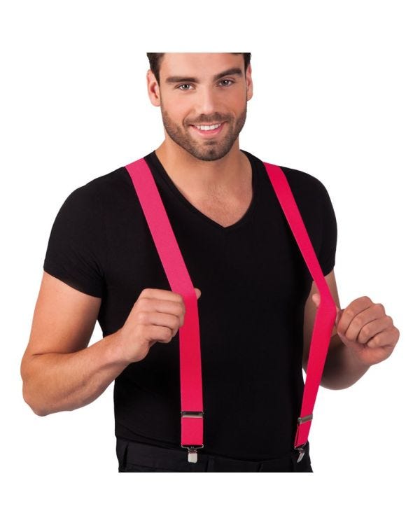 Neon Pink Braces