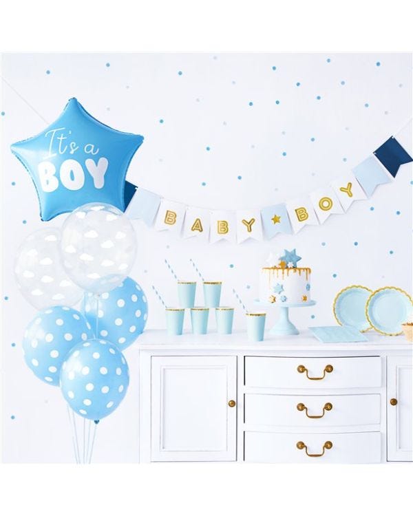 It&#039;s A Boy Baby Shower Party Set