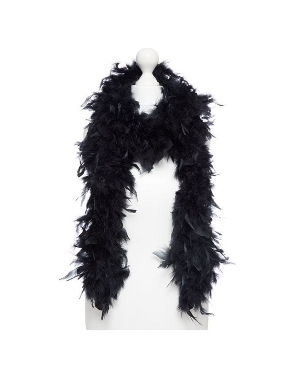 Black Feather Boa -180cm