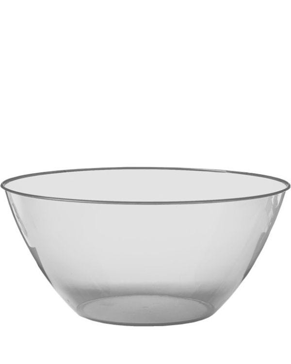 Clear Plastic Serving Bowl - 4.7L