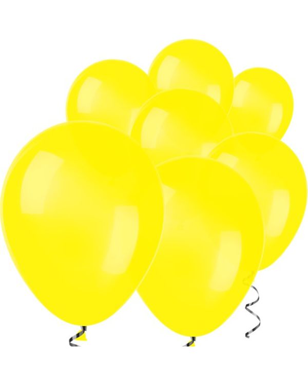 Yellow Mini Balloons - 5&quot; Latex Balloons (100pk)