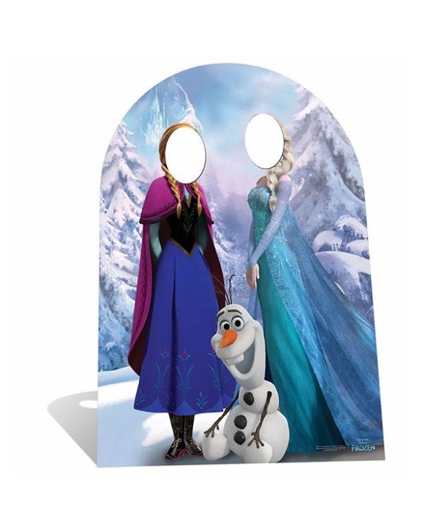Disney  Frozen Stand In Photo Prop - 134cm x 94cm