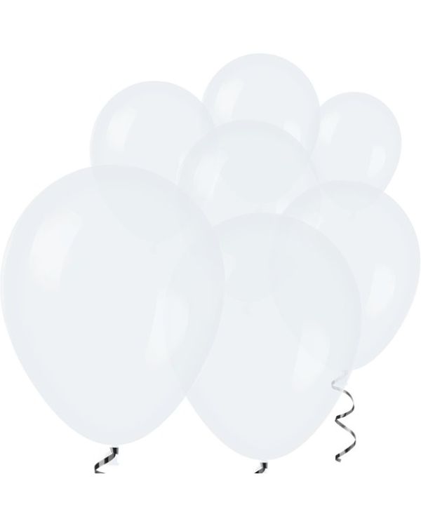 White Mini Balloons - 5&quot; Latex Balloons (100pk)