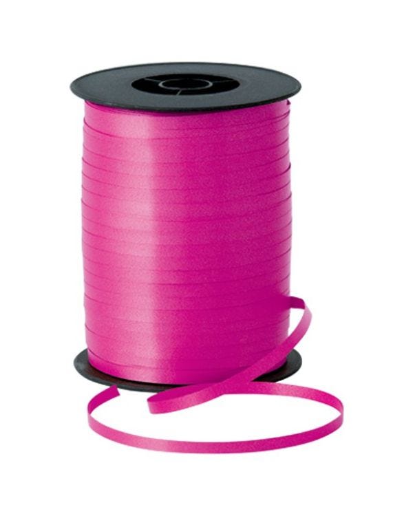 Hot Pink Curling Balloon Ribbon - 500m