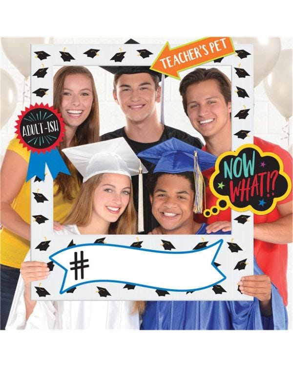 Graduation Customisable Photo Frame Kit (15pk)