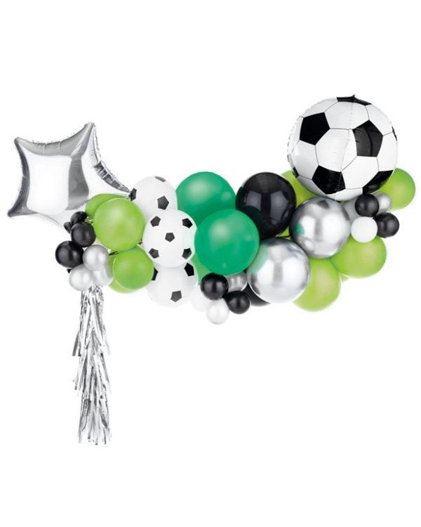 Football Balloon Arch Garland - 48 Balloons