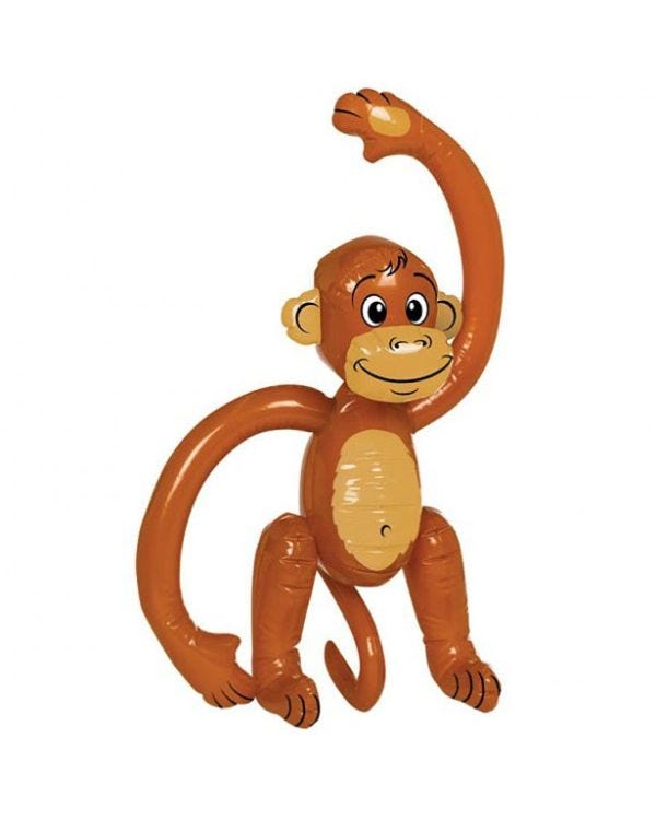 Inflatable Monkey - 50cm