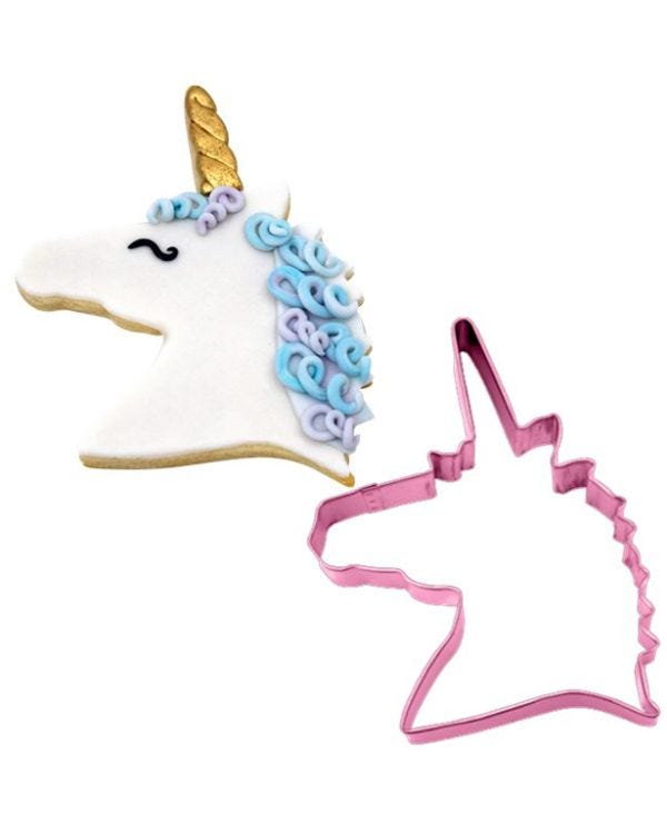 Unicorn Head Cookie Cutter
