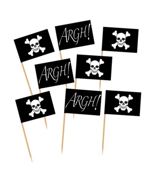 Pirates Flag Picks (50pk)