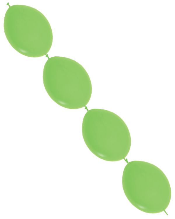 Link-o-Loon Lime Green Balloons - 12&quot; Latex (50pk)