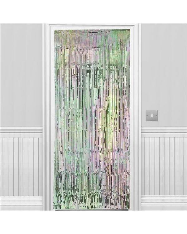 Iridescent Foil Door Curtain - 2.4m x 92cm