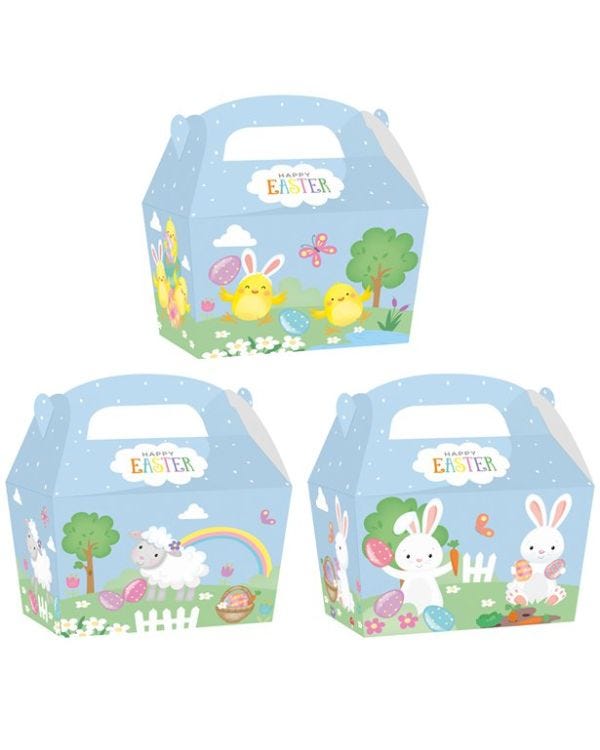 Easter Party Treat Boxes - 19cm