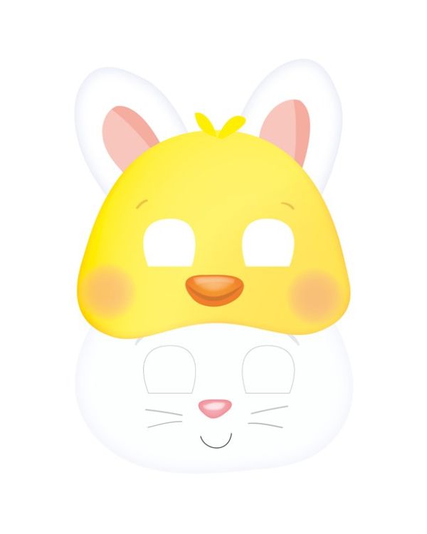 Easter Chick &amp; Bunny Masks