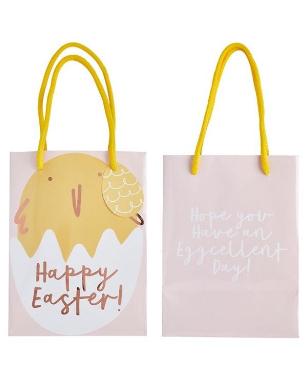 Chick Party Gift Bags 5pk