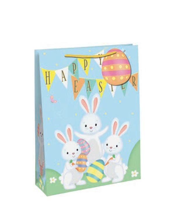 Medium Happy Easter Bunnies Bag