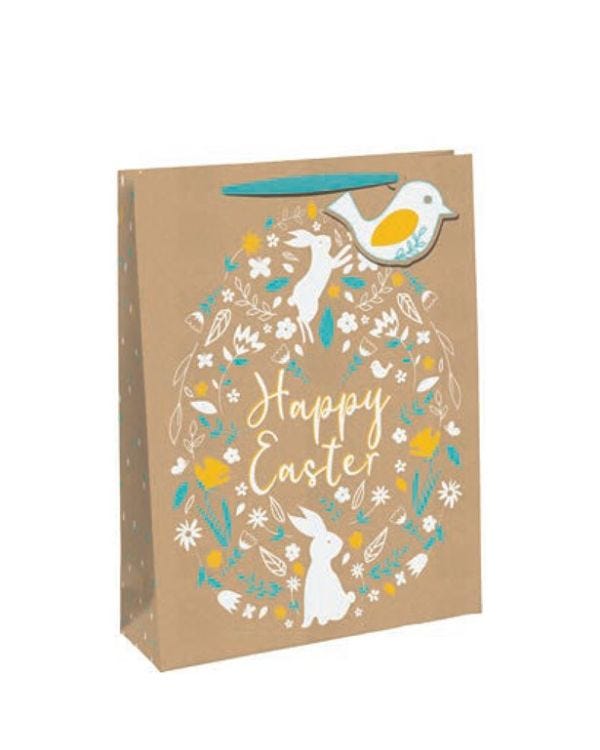 Medium Easter Kraft Bag