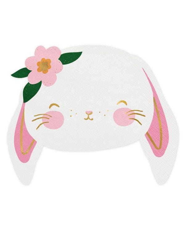 Bunny Rabbit Paper Napkins (20pk