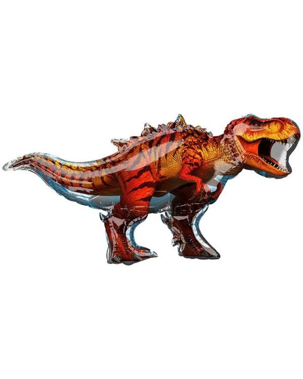 Jurassic World T-Rex Supershape Balloon - 45&quot; x 24&quot; Foil