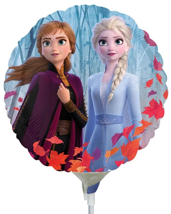 Disney Frozen 2 Mini Airfilled Balloon - 9&quot; Foil