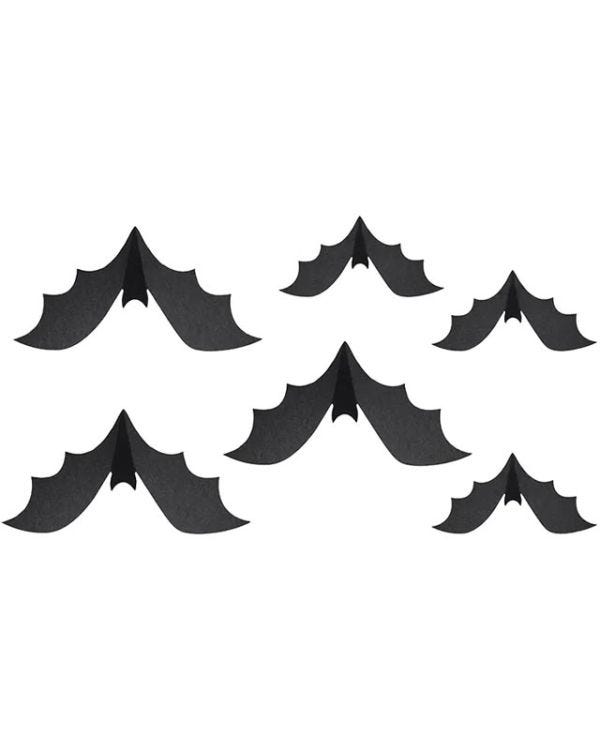 Black Bat Wall Cutouts (6pk)