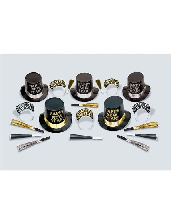 Metallic New Year Kit for 10 People