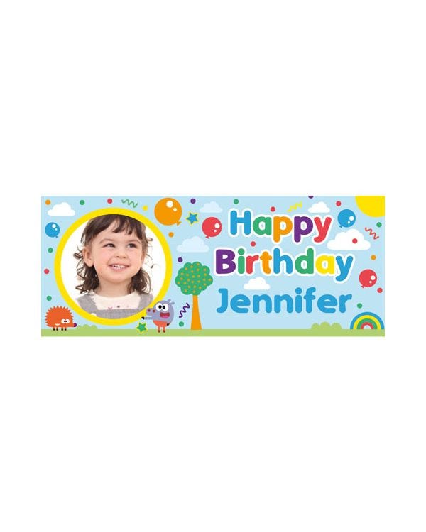 Friendly Dog Personalised Banner