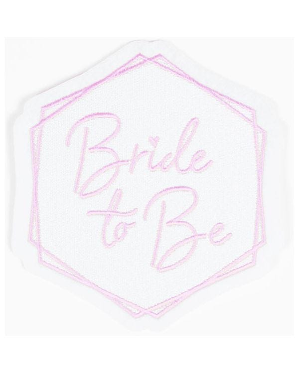 Bride To Be Iron On Patch