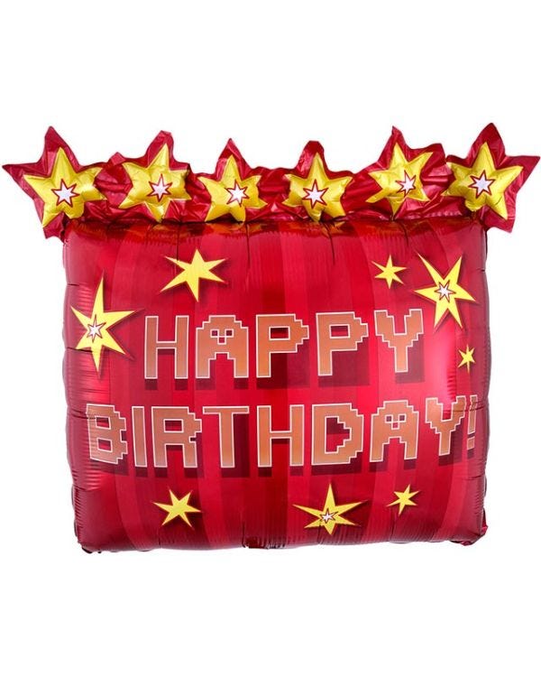 TNT Happy Birthday Balloon - 18&quot; Foil