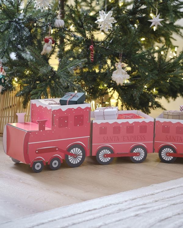 Card Train Present Holder