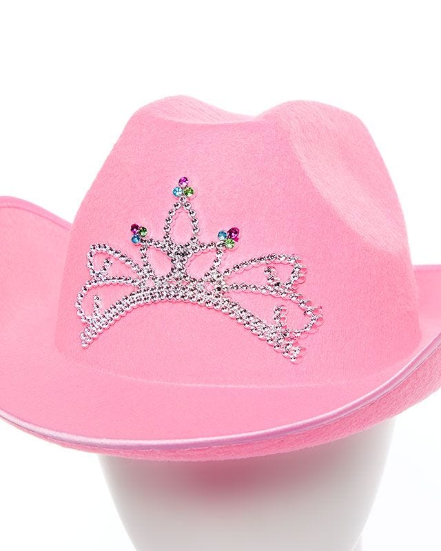 Pink Sequin Cowgirl Hat | Party Delights