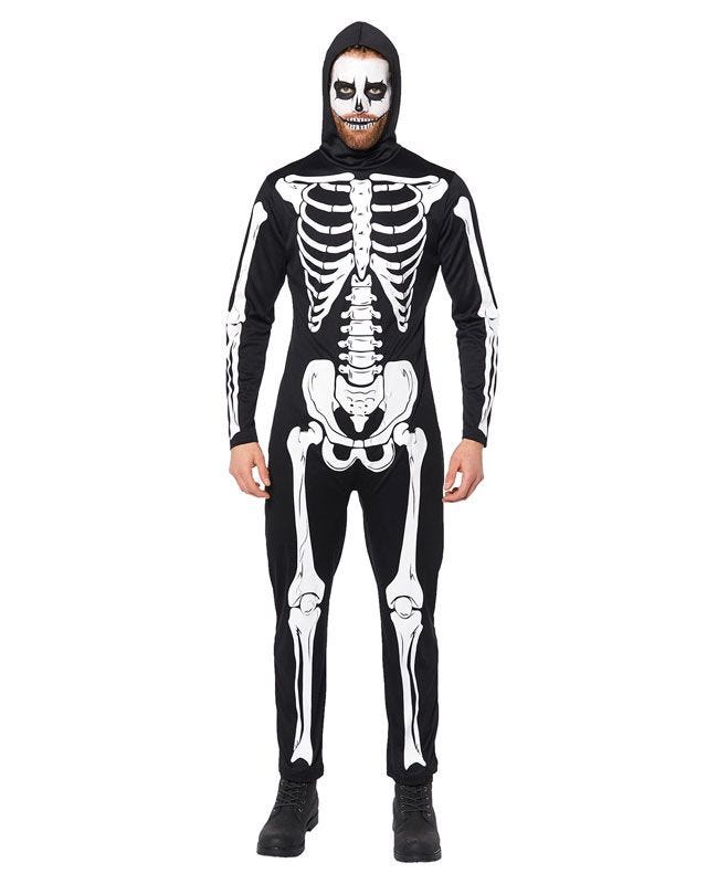 Skeleton Suit - Adult Costume | Party Delights