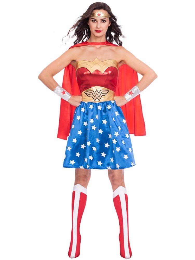 Classic Wonder Woman - Adult Costume | Party Delights