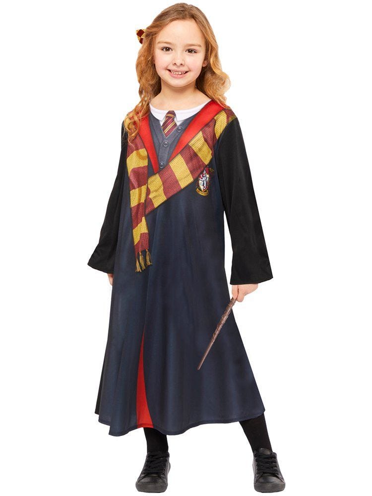 Hermione Robe Deluxe Kit - Child and Teen Costume | Party Delights