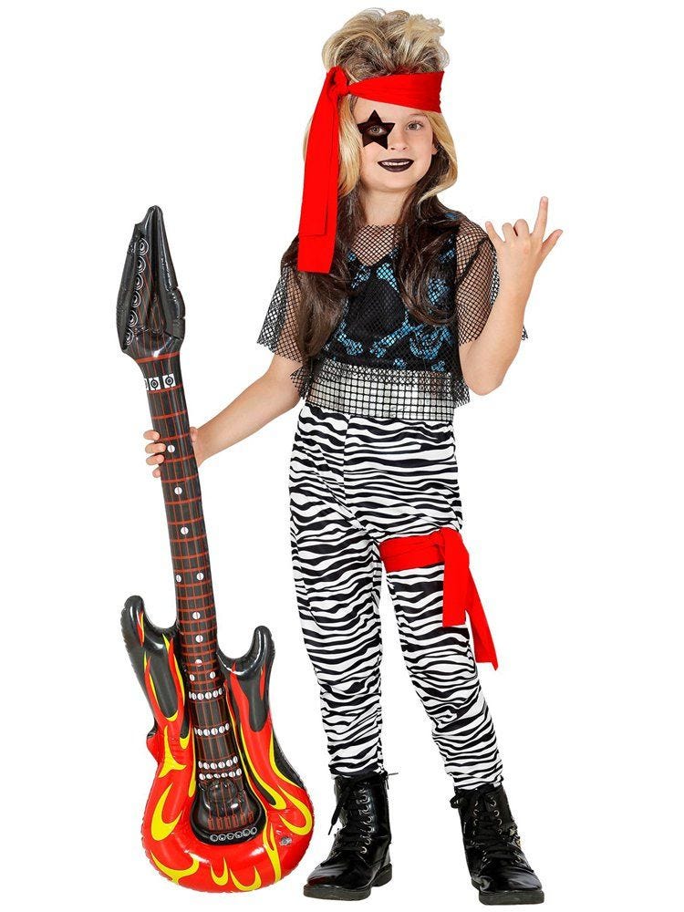 80S Rock Star - Child And Teen Costume | Party Delights