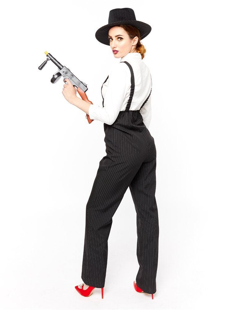 Gangster Lady - Adult Costume | Party Delights