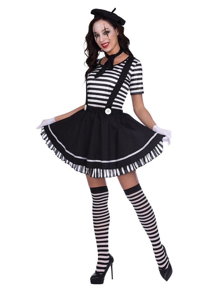 Mime Artiste - Adult Costume | Party Delights