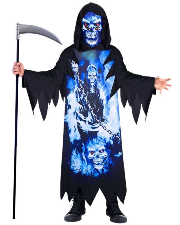 11+ Grim Reaper Costume