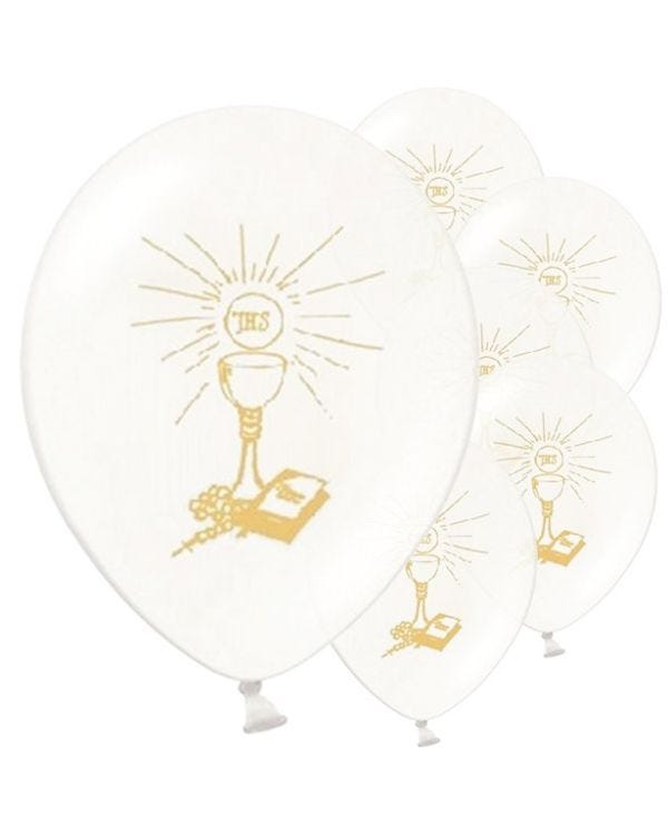 First Holy Communion Latex Balloons - 11