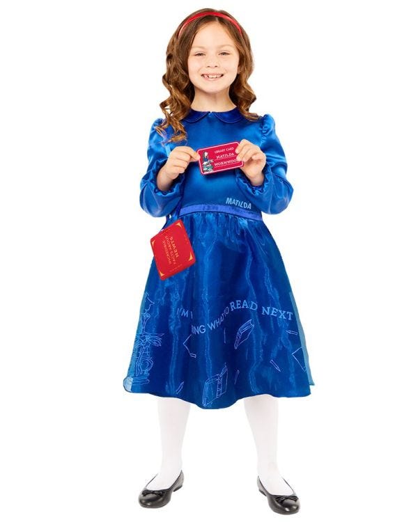 Roald Dahl Costumes Matilda Willy Wonka More Party Delights