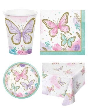 Butterfly Shimmer Value Party Pack for 8