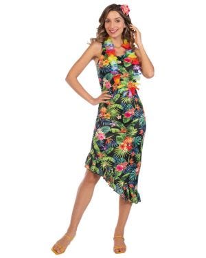 Hawaii Dress - Adult Costume